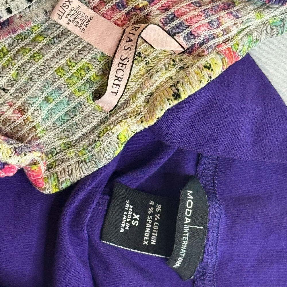 Victoria’s Secret Moda International Multicolor & Purple Skirt, Women’s Clothing - Picture 5 of 9